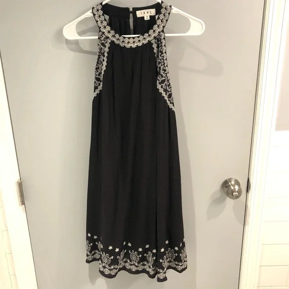 thml halter dress THML Cream Multi Print Halter Tie Sash Tiered Maxi Dress *FINAL SALE*